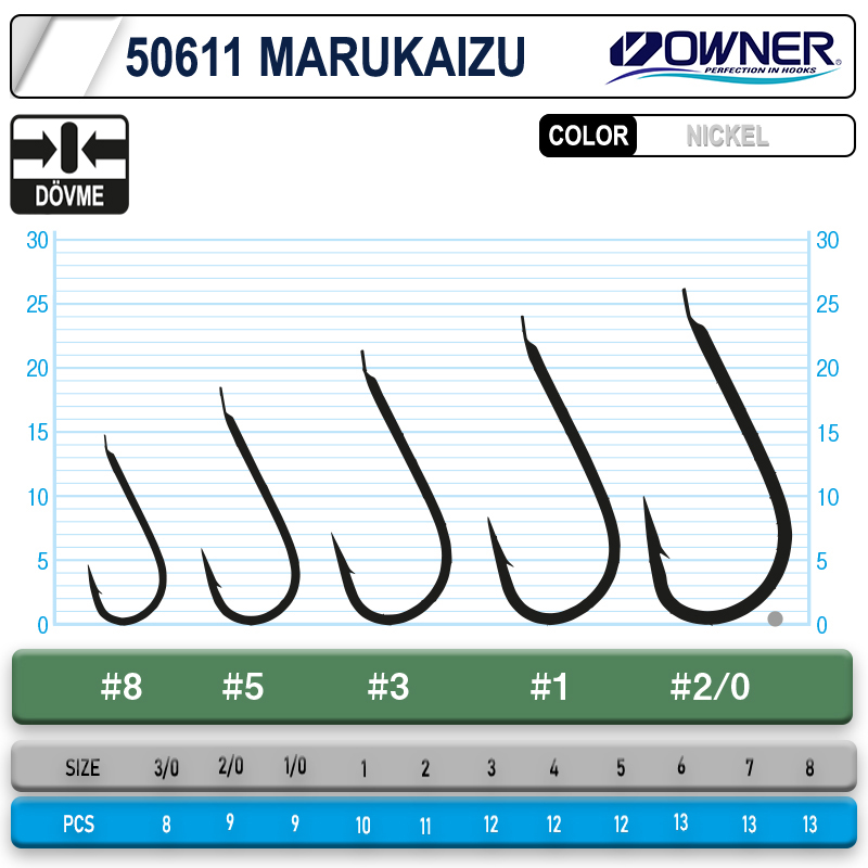 Owner 50611 Marukaizu İğne