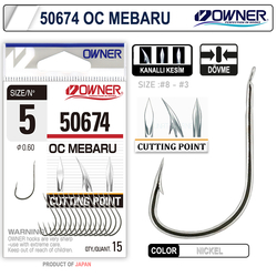 Owner 50674 Cut Mebaru White İğne - Thumbnail