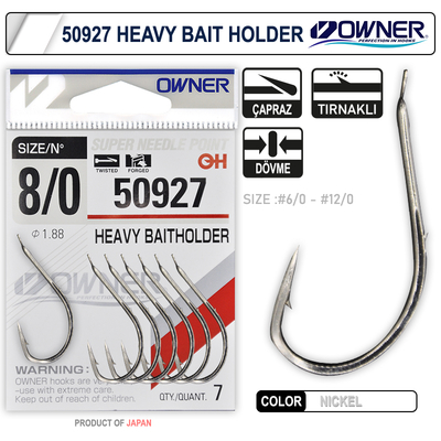 OWNER - Owner 50927 Heavy Baitholder White İğne