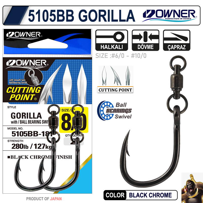 OWNER - OWNER 5105 BB GORILLA WITH BALL BEARİNG SWIVEL