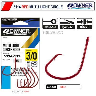 OWNER - Owner 5114 Mutu Light Red