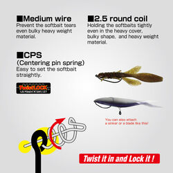 Owner 5124 Centering Pin Spring White Silikon Sabitleme Yayı - Thumbnail