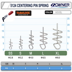 Owner 5124 Centering Pin Spring White Silikon Sabitleme Yayı - Thumbnail