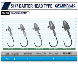Owner 5147 Darter Head Type - Thumbnail