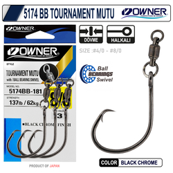 OWNER 5174 BB TOURNAMENT MUTU - Thumbnail