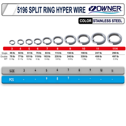 Owner 5196 Split Ring Hyper Wire - Thumbnail