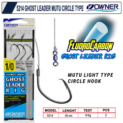 OWNER - Owner 5214 Ghost Leader Mutu Circle Type Black Chrome