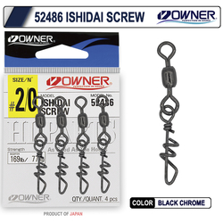 Owner 52486 Shidai Screw Klipsli Fırdöndü - Thumbnail