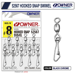 OWNER - Owner 52567 Hooked Snap Swivel Klipsli Fırdöndü