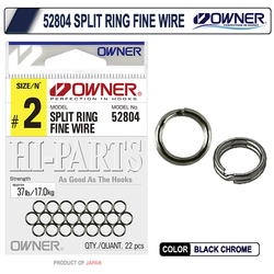 OWNER - Owner 52804 Split Ring Fine Wire Halka