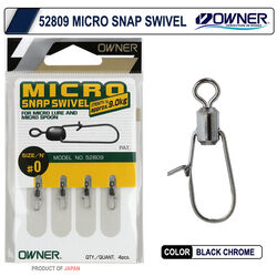 Owner 52809 Micro Snap Rapala Klipsi - Thumbnail