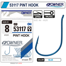 Owner 53117 Pint Hook Blue İğne - Thumbnail