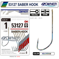 Owner 53127 Saber Hook Hg İğne - Thumbnail