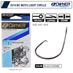 Owner 5314 Mutu Light Black Chrome İğne - Thumbnail
