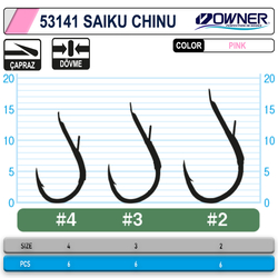 Owner 53141 Saiku Chinu Pink İğne - Thumbnail