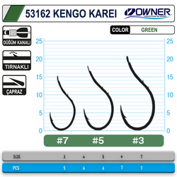 Owner 53162 Kengo Karei S. Green İğne - Thumbnail