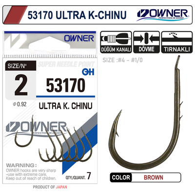 OWNER - Owner 53170 Ultra K. Chinu Brown İğne