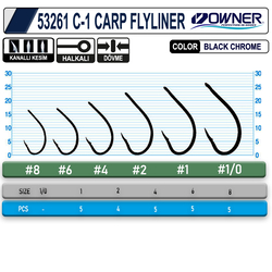 OWNER 53261 C-1 CARP FLYLINER - Thumbnail