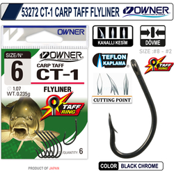 OWNER - OWNER 53272 CT-1 CARP TAFF FLYLINER