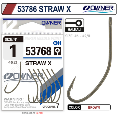 OWNER - Owner 53768 Straw X Brown İğne
