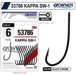 OWNER - Owner 53786 Kappa Sw-1 Black Chrome İğne