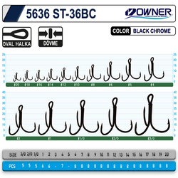 Owner 5636 St-36 Black Chrome Çarpma İğne - Thumbnail
