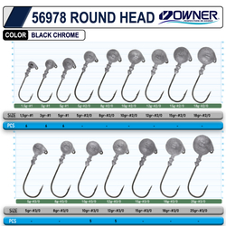 Owner 56978 Round Jig Head - Thumbnail