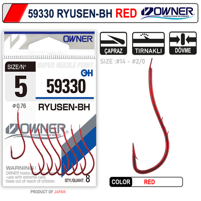 OWNER - Owner 59330 Ryusen-Bh Red İğne