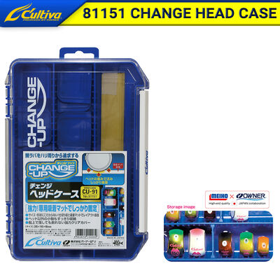 CULTIVA - Cultiva 81151 Change Head Case Blue