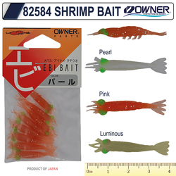OWNER - Owner 82584 Shrimp Bait LRF Silikonu 3 cm