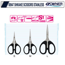Owner 88947 Shikake Scissors Stainless - Thumbnail
