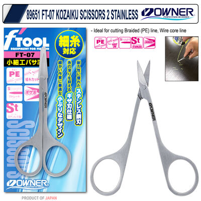 OWNER - Owner 89651 FT-07 Kozaiku Scissors 2 Stainless
