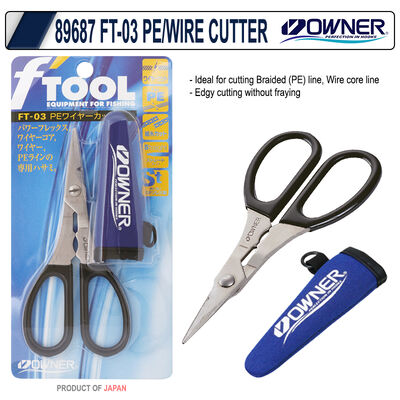 OWNER - Owner 89687 FT-03 Pe/Wire Cutter Blue