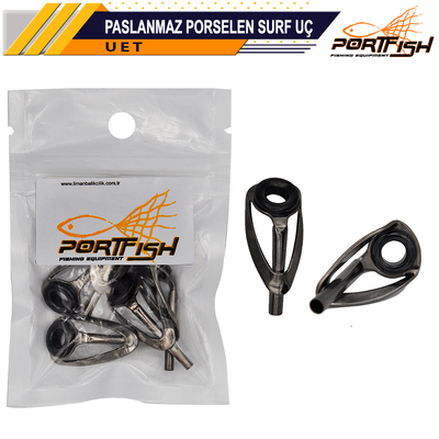 PORTFISH - Paslanmaz Porselen Surf Uç 5 Lİ