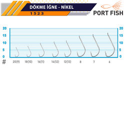 Portfish 1523 Dökme İğne 2000 Li Paket - Thumbnail