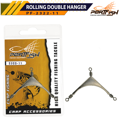 PORTFISH - Portfish 2322-11 ROLLING DOUBLE HANGER