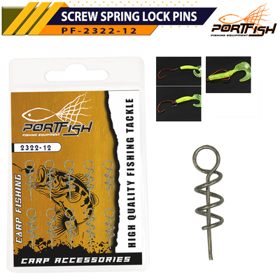 PORTFISH - Portfish 2322-12 Screw Spring Lock Pins