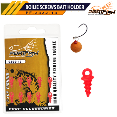 PORTFISH - Portfish 2322-13 Boilie Screws Bait Holder