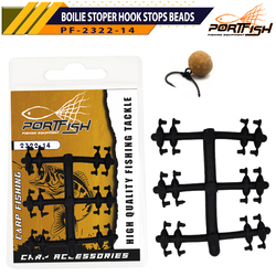 PORTFISH - Portfish 2322-14 Boilie Stoper Hook Stops Beads