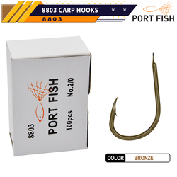 PORTFISH - Portfish 8803 Carp İğne 100 Lü (505) Bronz