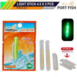 PORTFISH - Portfish Fosfor 4.5x39 Çiftli Aparat Hediyel 50 Adetlii