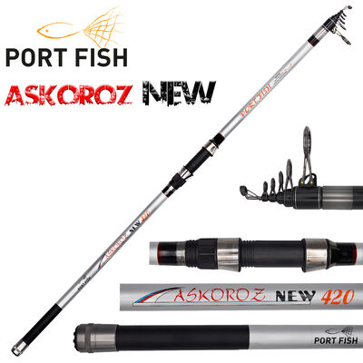 PORTFISH - Portfish Askoroz New Surf Carbon Kamışı 100-250 gr