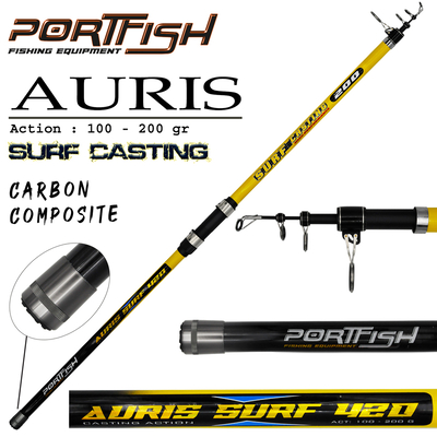 PORTFISH - Portfish Auris Surf 420 cm 100-200 gr Olta Kamışı