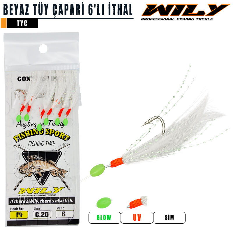 Wily - Wily Beyaz Tüy Çapari 6'lı İthal