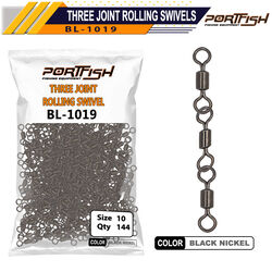 PORTFISH - Portfish BL-1019 Zincir Fırdöndü (3 lü ) 144 Adetli