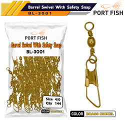 PORTFISH - Portfish BL-3001 Klips Sarı 144 Ad