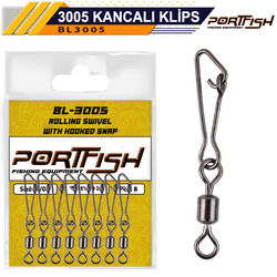 PORTFISH - Portfish BL-3005 Kancalı Klips