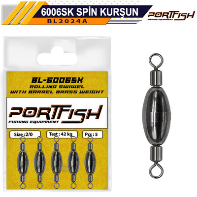 PORTFISH - Portfish BL-6006SK Spin Kurşun Fırdöndü