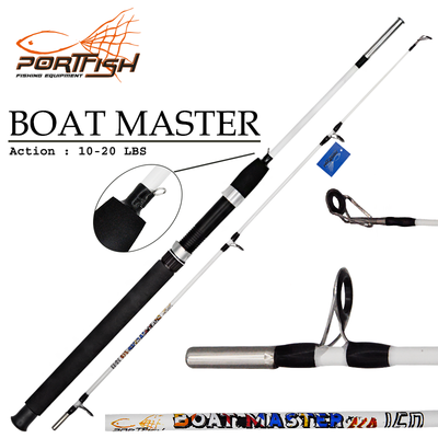 PORTFISH - Portfish Boat Master Eco Tekne Kamışı 10 -20 Lbs - Beyaz