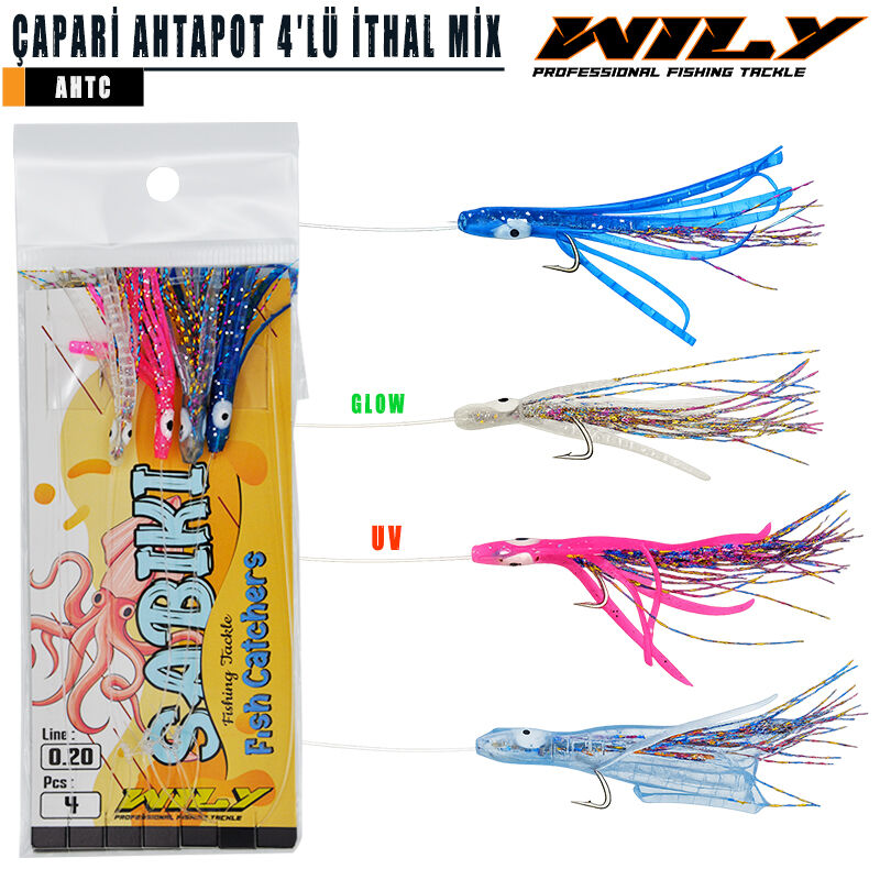 Wily - Wily Çapari Ahtapot 4′lü İthal Mix